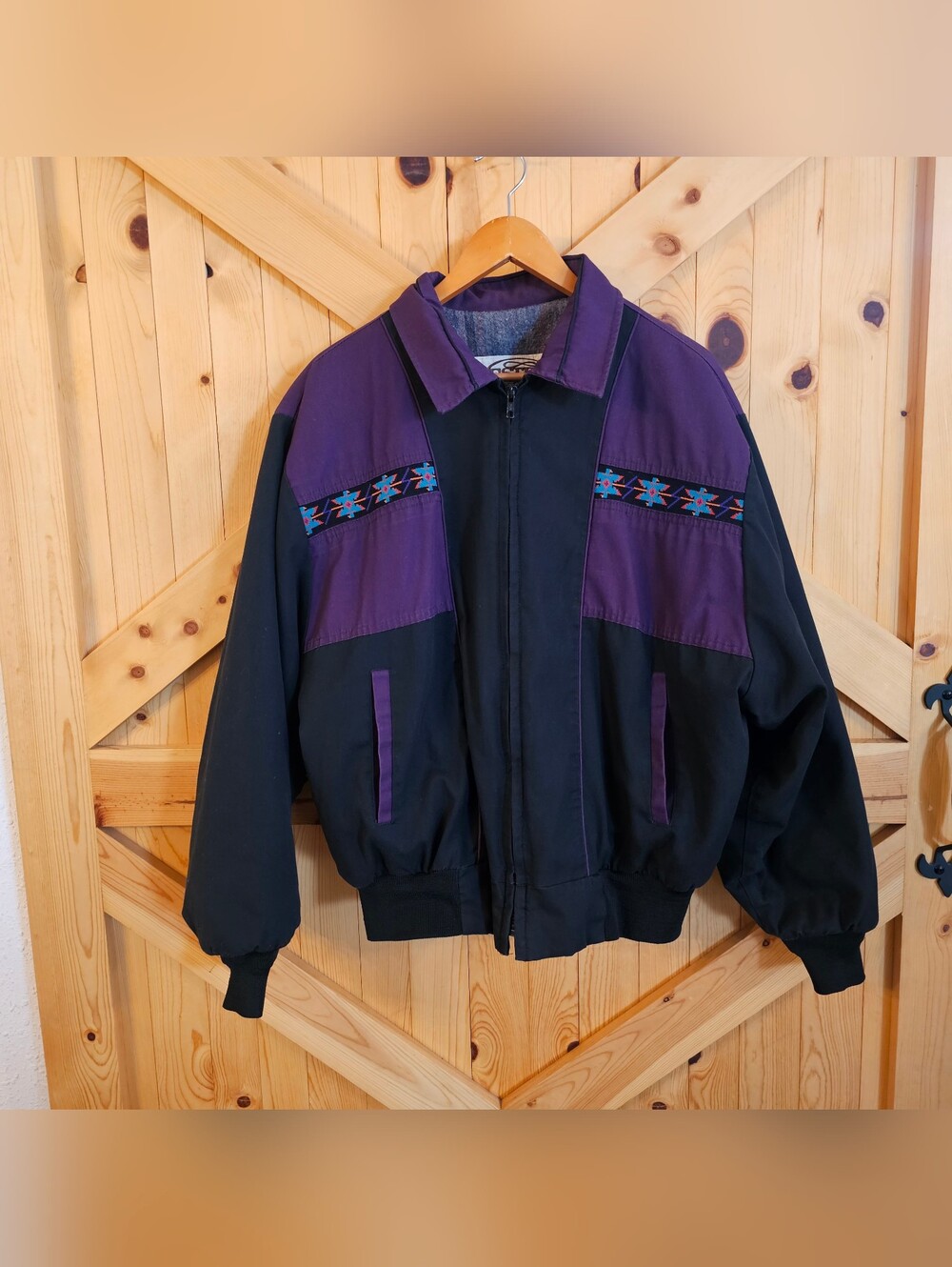 Authentic Western Frontier USA-Made Bomber Jacket